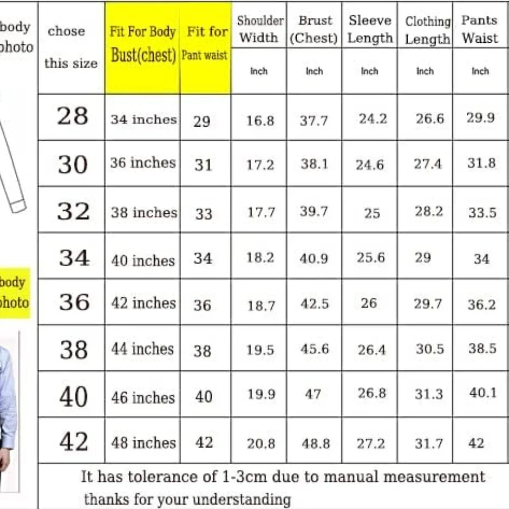 Men's Slim Fit 2 Piece Suit Double Breasted Business Wedding Prom Tuxedo Suits B - Picture 2 of 8